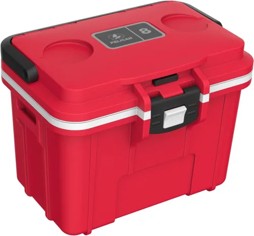 Miniatura 13 de Pelican Enfriador personal y caja seca 8QT Salvia/Gris