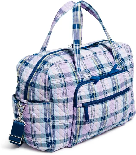 Miniatura 2 de Bolsa de viaje de fin de semana Weekender de algodón para mujer