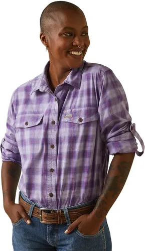 Miniatura 26 de Ariat Camisa de trabajo para mujer Rebar Made Tough Venttek Durastretch