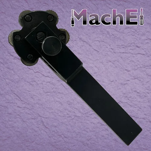 Miniatura 4 de MachEI - Herramienta de moleteado de cabeza giratoria de 6 moleteado con diseño de paso múltiple (grueso, medio, fino), ideal para soportes