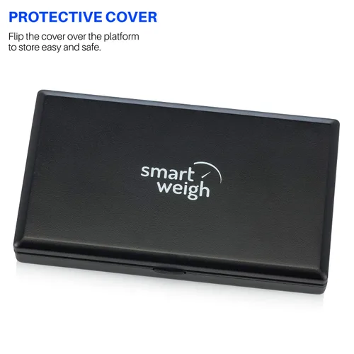 Miniatura 7 de Smart Weigh SWS100 - Báscula digital de bolsillo – Báscula de alta precisión de 3.53 oz x 0.00 oz para recargar, joyas, gemas y medicinas – LCD
