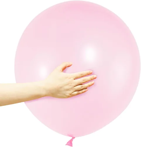 Miniatura 8 de Globos desnudos 18 pulgadas 12 unidades, globos grandes de látex redondos de helio para fiesta de cumpleaños, baby shower, boda, aniversario