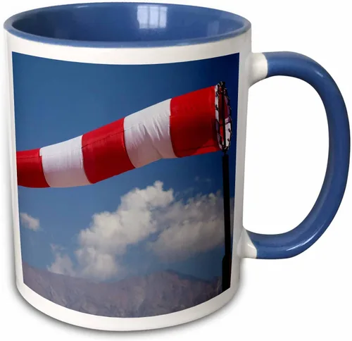 Miniatura 8 de 3dRose Calcetines de viento, aviación, aeropuerto de Vitacura, Santiago, Chile - SA05 DWA0057 -... - Tazas (taza_85852_4)