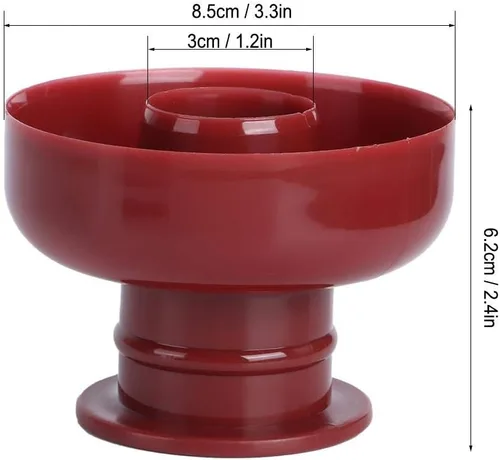 Miniatura 7 de Cortador de donas de operación simple, fabricante de donas no tóxico, reutilizable para familias, escuela para chocolate para pasta de azúcar