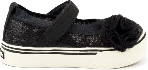 Miniatura 3 de MORGAN & MILO Zapatos Dazzle Mary Jane para niños pequeños y niñas, talla 6 a 13
