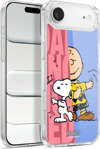 Miniatura 372 de Head Case Designs Funda de gel con licencia oficial de Peanuts Snoopy & Woodstock Halfs and Laughs [protección de grado militar] compatible