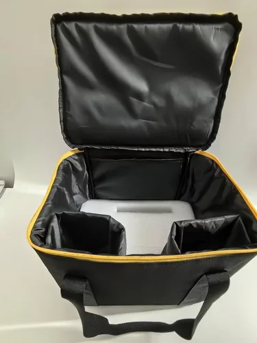 Miniatura 9 de Bolsa de herramientas universal para sierra circular DEWALT 20V MAX DCS391B/DCS565B, para Makita XSS02Z 18V Sierra Circular - Solo funda (negro)