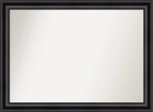 Miniatura 140 de Amanti Art Espejo personalizado, espejo de baño negro puente, espejo de pared o espejo de tocador de baño sobre el fregadero (26 x 26 pulgadas)