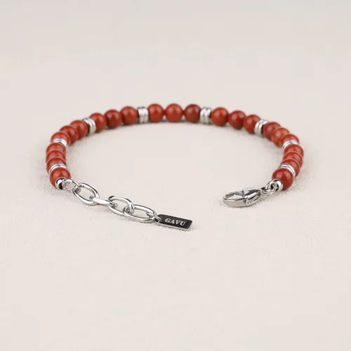 Miniatura 5 de GAVU Pulsera de cuentas de acero inoxidable para hombre