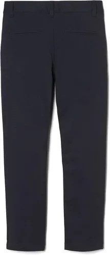 Miniatura 2 de French Toast Boys' Adjustable Waist Straight Fit Stretch Twill Chino Pant