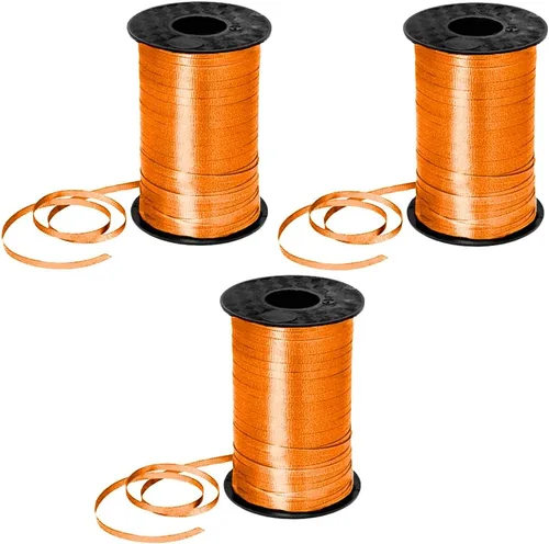 Miniatura 23 de PMU Tira de cinta rizadora negra de 500 yardas x 3/16 pulgadas para envolver regalos, decoración de cumpleaños, celebraciones, fiestas, accesorios