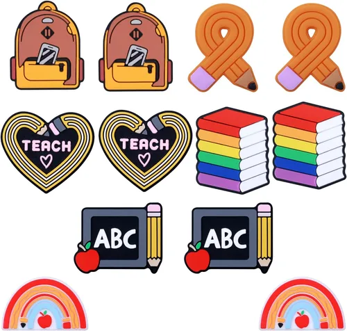 Miniatura 8 de 12 cuentas de cruz de silicona, cuentas focales, mezcla de colores, cuentas focales en forma de cruz para bolígrafos, llavero, hacer pulseras
