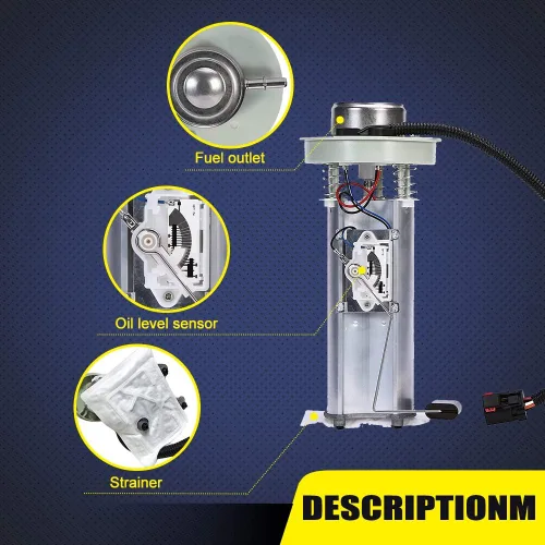 Miniatura 5 de FP7121MN juego para módulo de bomba de combustible E7121MN para 1997 – 2000 Jeep Cherokee 2.5l-l4, 1997 – 2001 Jeep Cherokee 4.0l-l6