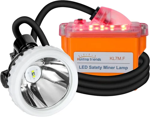 Miniatura 11 de Linterna frontal de minería LED superbrillante KL6M.H, lámpara de casco recargable de alto lúmen con paquete de batería, resistente a explosiones