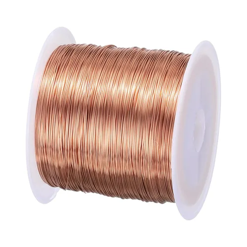 Miniatura 20 de MECCANIXITY - Alambre magnético de calibre 46 AWG - 0.04mm Hilo de cobre esmaltado - Bobina de alambre magnético de 14669 pies (4471m) - 50g Grado F