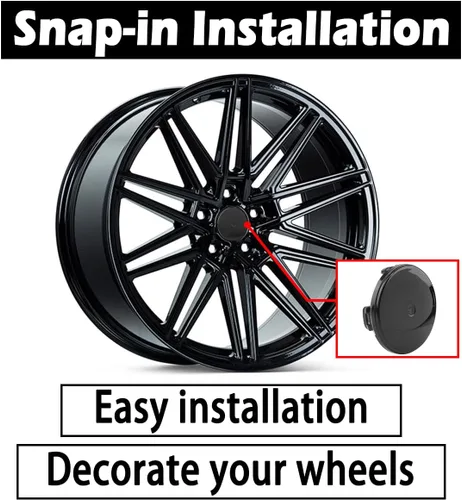 Miniatura 4 de 4 piezas de tapas centrales de 59 mm / 2.32 pulgadas para Hyundai Benz, reemplazo de llanta 52960-38300 52960-3K210 52960-3K250
