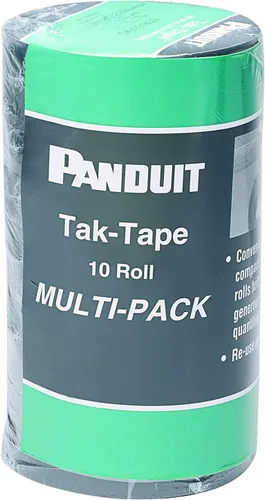 Miniatura 2 de Panduit Paquete de 10 rollos de gancho de 35 pies de largo x 75 pulgadas de ancho, color negro