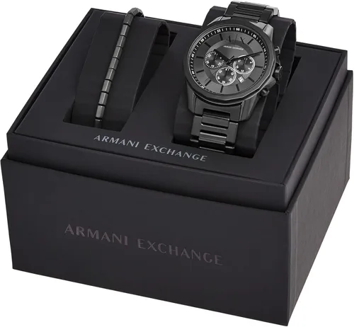 Miniatura 5 de Armani Exchange - Reloj de vestir cronógrafo de acero inoxidable para hombre