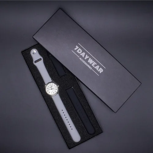 Miniatura 3 de 7DAYWEAR Reloj analógico de silicona