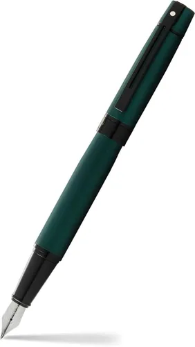 Miniatura 32 de Sheaffer 300 - Bolígrafo de punta redonda con detalles en cromo y tono dorado Ribete cromado/dorado
