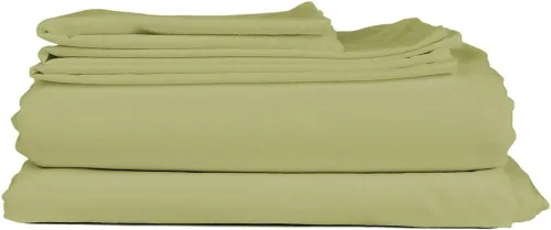 Miniatura 21 de Juego de sábanas Crescent Bedding de 100% algodón, extralargas, suaves y cómodas para cama de dos plazas