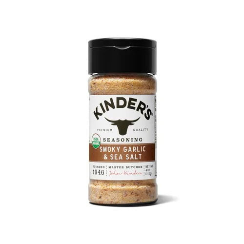 Miniatura 8 de Kinder's Pimienta Negra Agrietada y Limón Orgánico, Condimento de Calidad Premium, Sin MSG y Certificado Orgánico por USDA, 3.5 oz