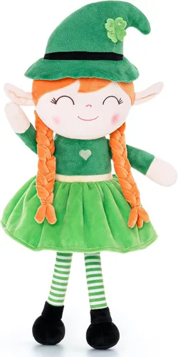 Miniatura 5 de Gloveleya Muñecas de bebé suaves y acogedoras, primeros regalos para niñas, muñeca de bebé con vestido azul estampado de estrellas, Serie Galaxia
