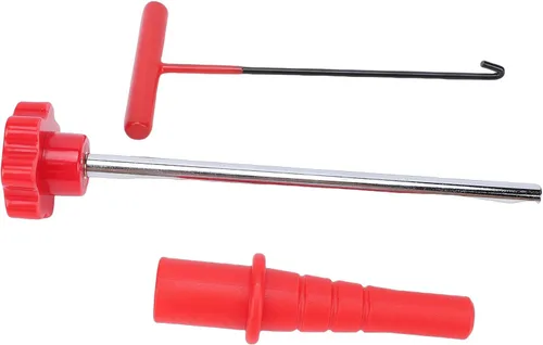 Miniatura 9 de Quick Change Tire Valve Tool Kit, Valve Stem Core Replacement Installation Tool with T Shape Hook for Cars ATVs Trucks Light Trailers Using TR413