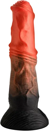 CREATURE COCKS Centaur - Consolador de silicona para hombres, mujeres y parejas. Firme y flexible, base de succión fuerte, consolador de fantasía,