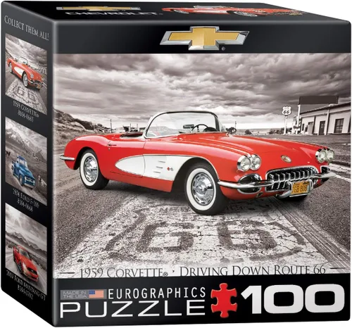 Miniatura 101 de EuroGraphics - Rompecabezas Pandas rojos