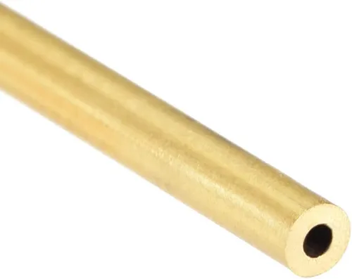 Miniatura 3 de uxcell Tubo redondo de latón, 11.811 in de longitud de 0.079 in de diámetro exterior de 0.020 in de grosor de pared, tubo recto sin costuras, 2