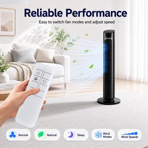 Miniatura 7 de ZWP Mando a Distancia de Repuesto para Ventilador de Torre Honeywell HYF260W HYF260B HYF290B Series HYF260BC HYF290BC HYF290BCM1 HYF260 HYF290