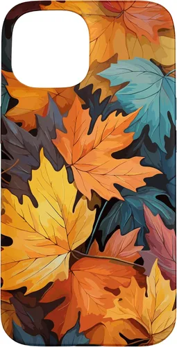 Miniatura 6 de Colorful Leaves Otoño y Otoño Tema, Otoño Color Funda para iPhone 17