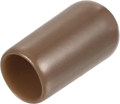 Miniatura 118 de uxcell 25 tapas de goma de 0.787 in de vinilo de identificación redonda tapa tapa de rosca de tornillo protectores negro