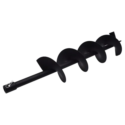 WFLNHB Broca de taladro en espiral de jardín para plantar 6 x 31.5 pulgadas para plantas de jardín, broca de bulbo de flores para excavadora de