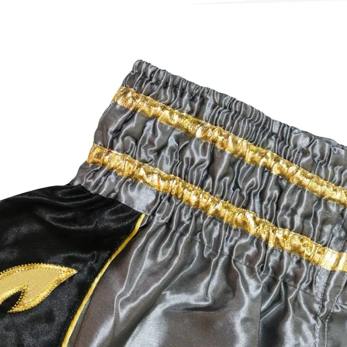 Miniatura 6 de Pantalones cortos de Muay Thai para niños (4 años a 10 años) para boxeo, kickboxing, artes marciales mixtas, entrenamiento para niños y niñas