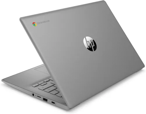 Miniatura 3 de HP Chromebook 14a-ne0013dx 14" Intel Celeron N4120 1.1 GHz hasta 2.6 GHz 4GB RAM 64GB eMMC Intel UHD Graphics 600 Chrome OS portátil, gris - 6X6Z1UA