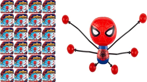 Miniatura 8 de JA-RU Spiderman Window Crawler - Escaladores de pared (1 unidad) Marvel Avengers Superheroes Fidget Toy Wall Walker Climber Crawler Sticky Wacky