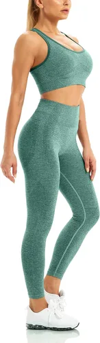 Miniatura 3 de WodoWei - Conjunto de 2 piezas de entrenamiento para mujer