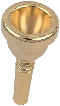 Miniatura 7 de Andoer boquilla para trombón alto, 6.5 AL, plata u oro, Dorado