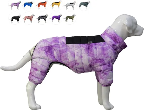 Miniatura 13 de ArmyGreen Abrigo para Perros - Chaleco reflectante cálido para perros pequeños, medianos y grandes, impermeable, resistente al viento, con Verde
