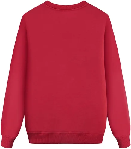 Miniatura 4 de Pijamas de Navidad, conjuntos familiares 2024 con estampado de ciervos de alce, blusa con cuello de romano, blusa gráfica, sudadera de manga larga