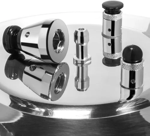 Miniatura 5 de Válvula de liberación de Barton para lata a presión Olla de enlatado de aluminio Olla de cocción rápida de olla instantánea Olla de estufa de 6