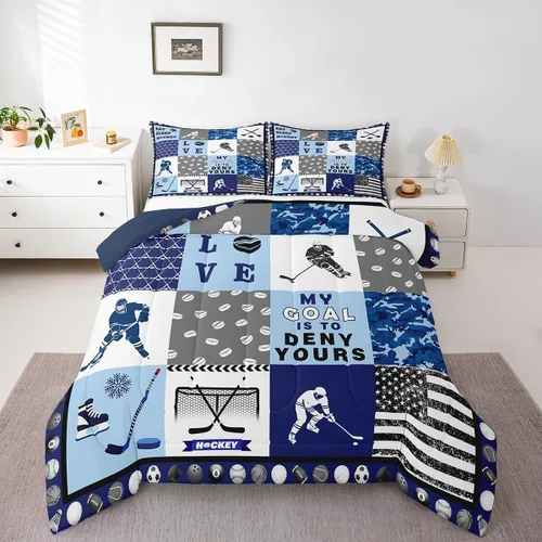 Miniatura 8 de Eat Sleep - Juego de edredón de natación para niños y niñas, ropa de cama temática de natación, juego de cama de natación, juego de deportes Nadar 03