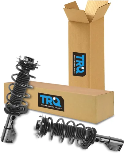 Miniatura 75 de TRQ Conjunto de Amortiguador y Resorte Delantero Cargado con Resorte Helicoidal Pre-ensamblado Compatible con Jeep Cherokee Limited AWD 14-22 Sin