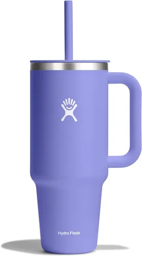 Miniatura 23 de Hydro Flask All Around - Vaso de viaje de 32 onzas, color morado degradado (Bayberry Ombre)