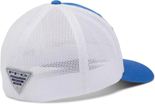 Miniatura 974 de Columbia - Gorra de malla con bandera con árboles unisex para adultos, corona alta