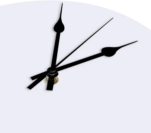 Miniatura 5 de Reloj de pared con árbol del bosque, funciona con pilas, reloj de pared silencioso de PVC sin tictac de 10 pulgadas, paisaje forestal brumoso, reloj