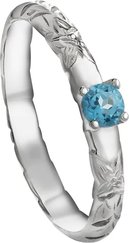 Anillo apilable de plata de ley 925 con diseño de flor de plumeria, diseño hawaiano, topacio y ópalo, diamante de moissanita D VVS1, sin níquel,