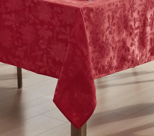 Miniatura 8 de Manteles y servilletas navideños de Carol Damasco sin suelo de hierro Rojo